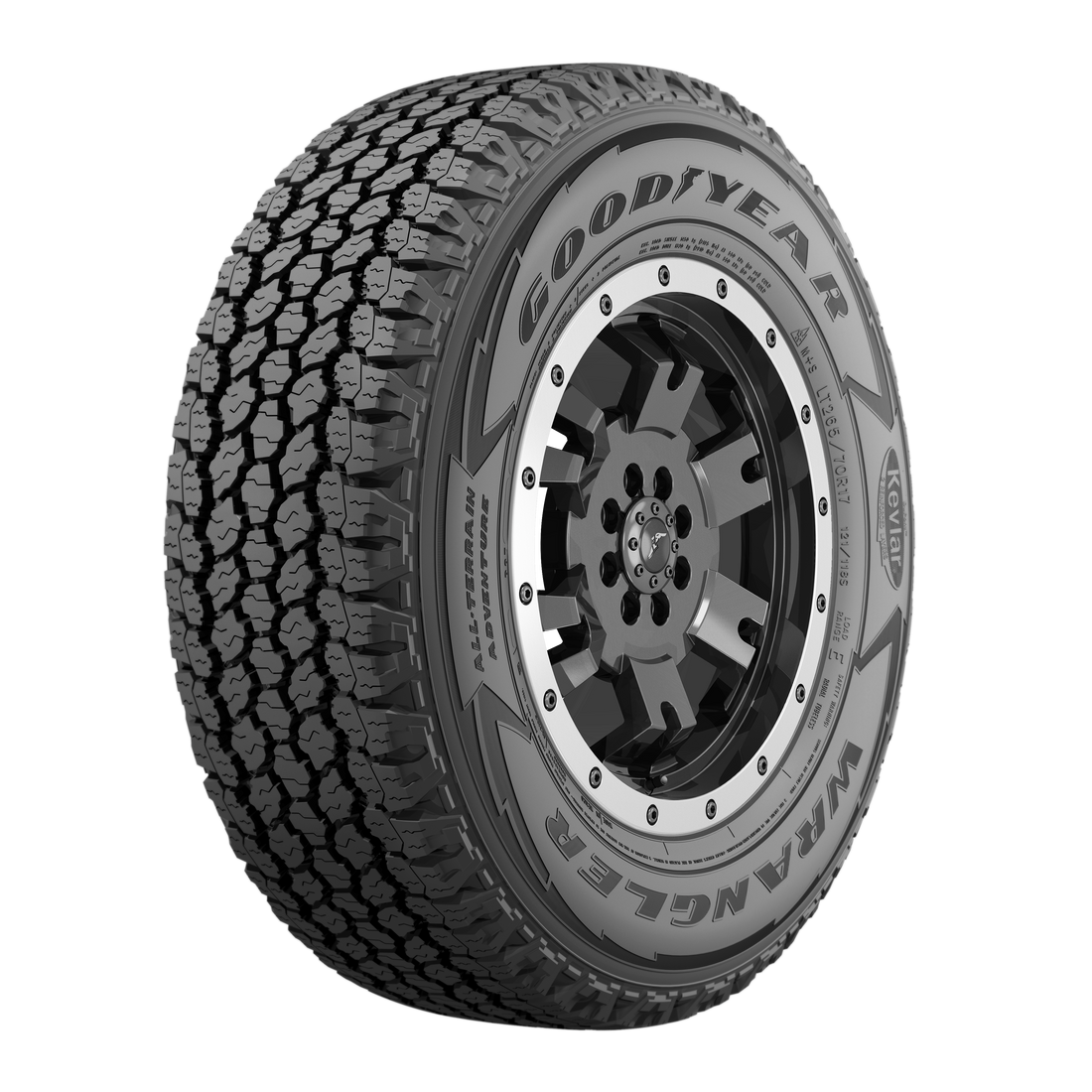 Neumático LT245/75R16 WRANGER AT ADVENTURE 120/116S E (Kevlar)