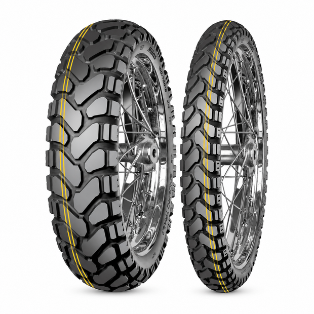 Juego de 2 Neumáticos ENDURO TRAIL + DAKAR: 90/90B21 Y 150/70B17