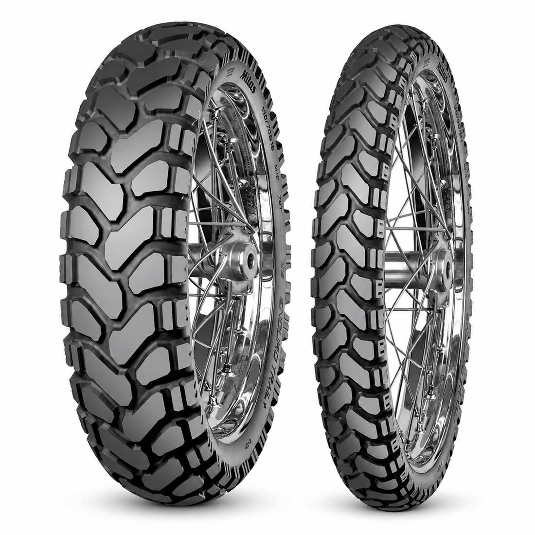 Juego de 2 Neumáticos ENDURO TRAIL +: 90/90-21 Y 150/70B17